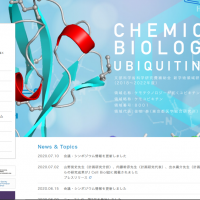 ケモテクノロジーが拓くユビキチンニューフ　ロンティア　webサイト