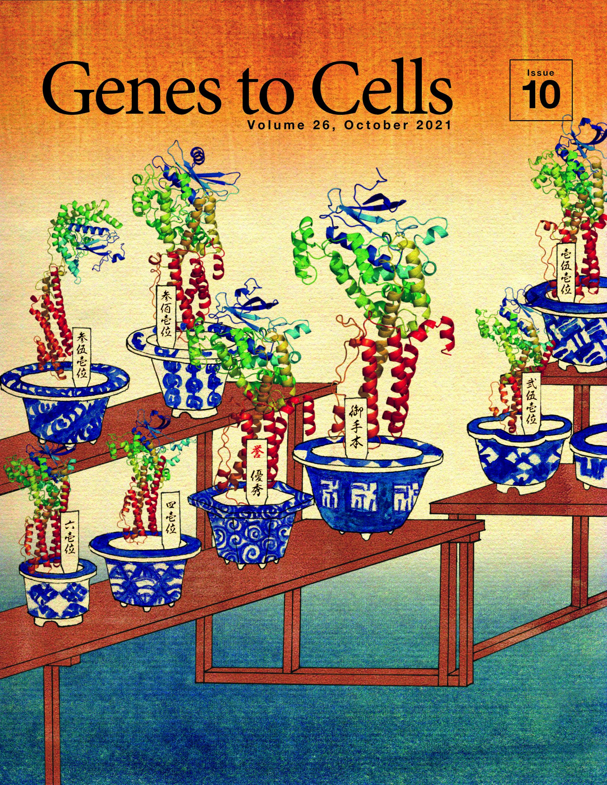 日本分子生物学会のGenes to Cellsの10月号が発行されました。