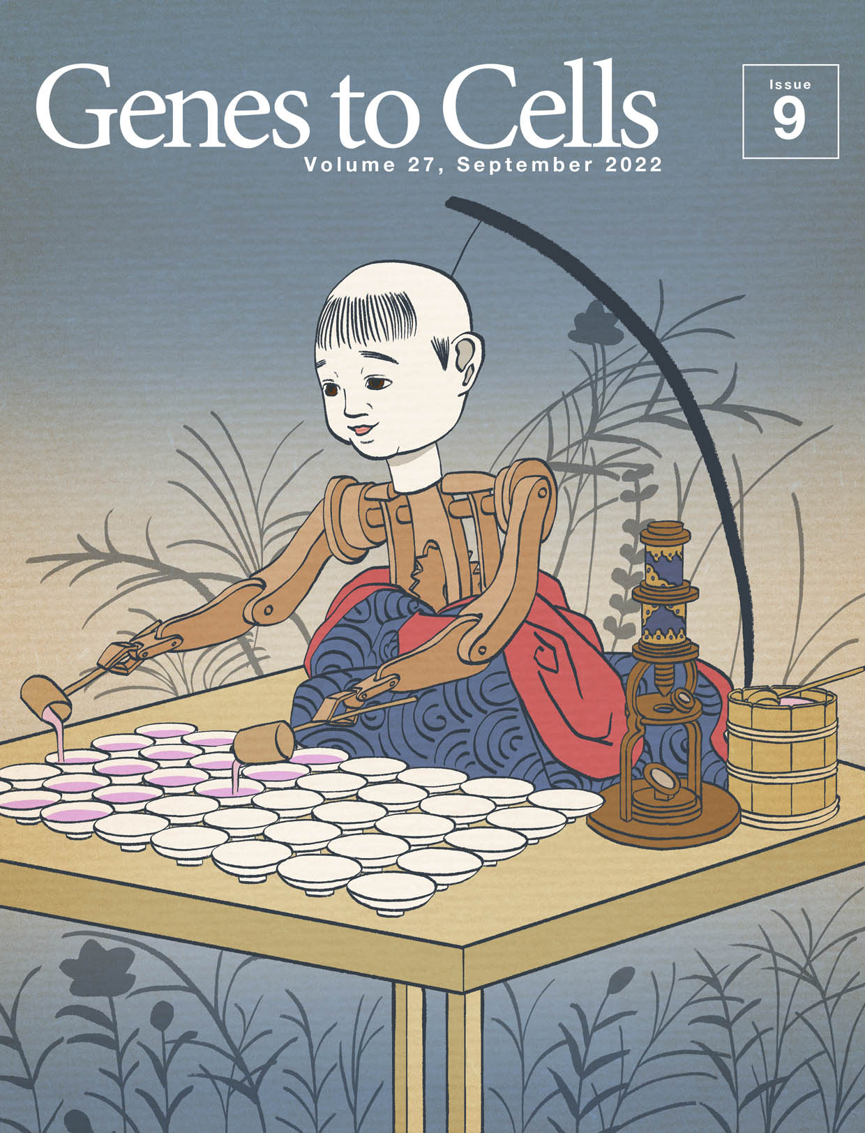 日本分子生物学会のGenes to Cellsの9月号が発行されました。