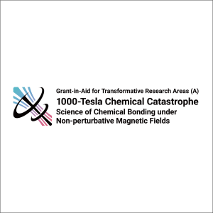 学術領域研究「1000テスラ超強磁場による化学的カタストロフィー」班様 ロゴ