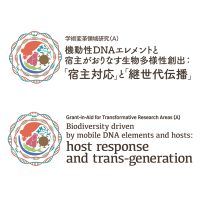新学術領域研究「機動性ゲノム」班様　ロゴ